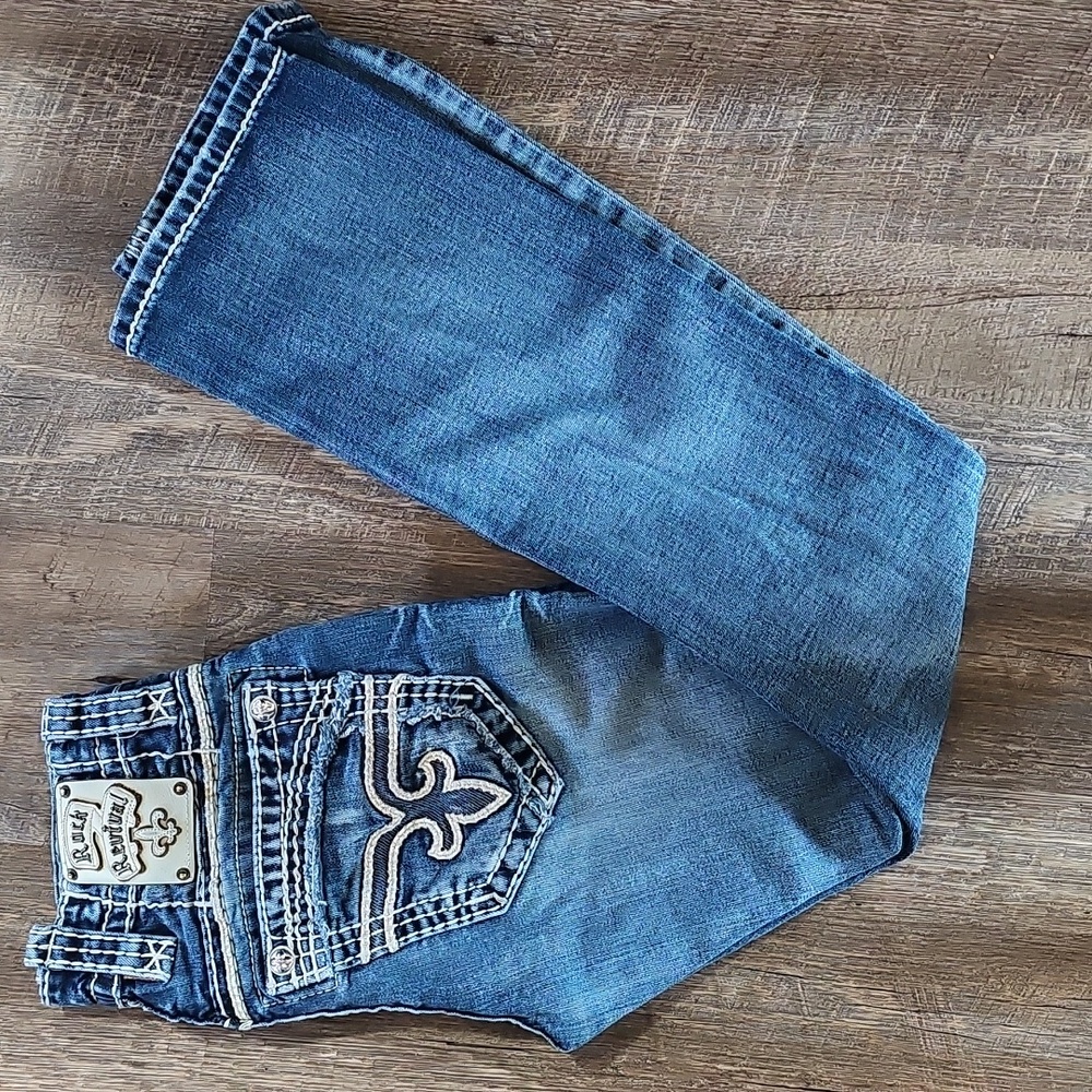 Rock Revival Blue Boot Cut Jeans